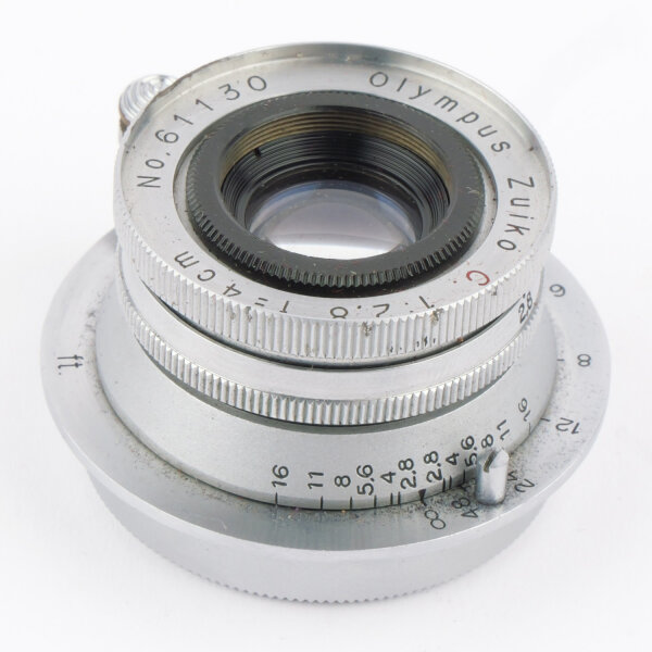 Olympus Zuiko C 2.8/4cm w. Finder M39 LTM