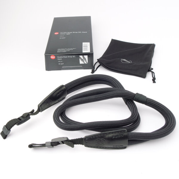 Leica COOPH Rope Strap SO 100 cm Black – 19647 (Discontinued Item)