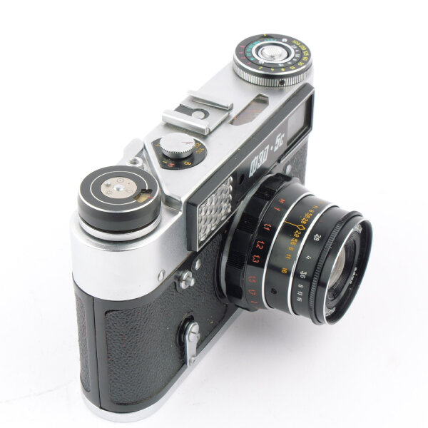 FED 5c w. Industar-61 L/D 2.8/55mm NOTTESTED