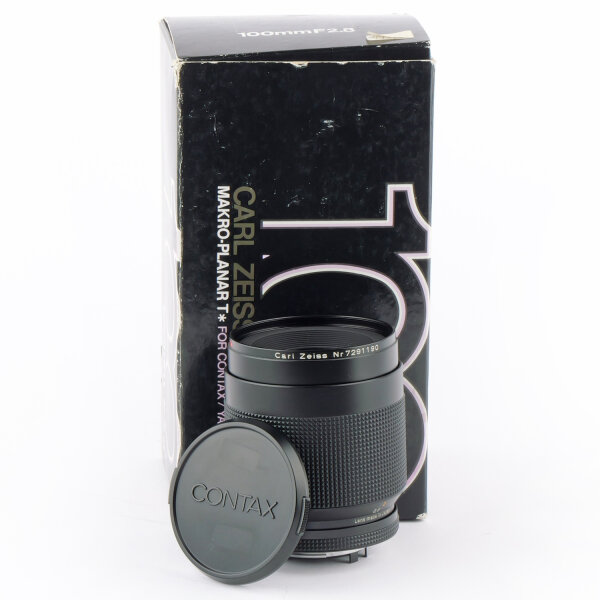 Zeiss Planar T* 2.8/100mm C/Y AEJ MINT BOXED