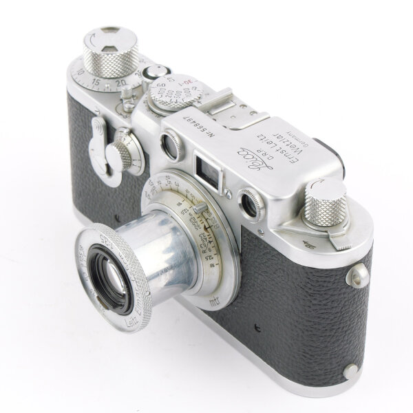 Leica IIIf Black Dial Selftimer w. Elmar 3.5/5cm