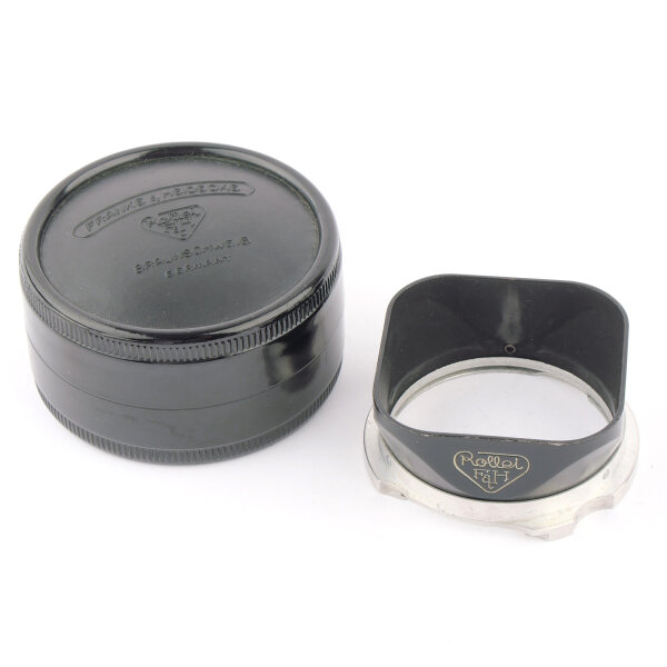Rollei Rolleiflex Lens hood Bayonet 2  R2 w. Case