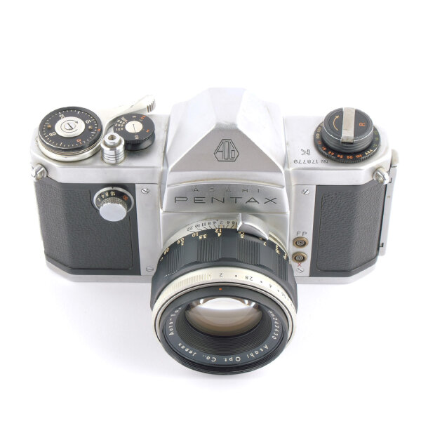 Asahi Pentax K w. Auto Takumar 2/55mm RARE