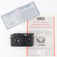 Leica M4 50 Jahre 110-E w certificate & Limited Warranty