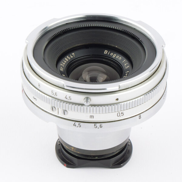 Zeiss Biogon 4,5/21mm Contarex w. Finder