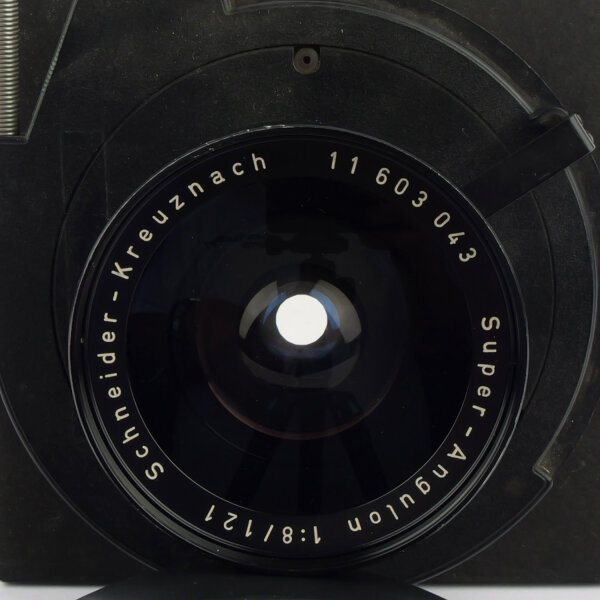 Schneider Kreuznach Sinar Super-Angulon 8/121mm on Sinar plate NOTTESTED