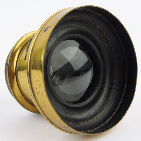 Gasc & Charconnet Wide Angle GLOBE Brass lens RARE
