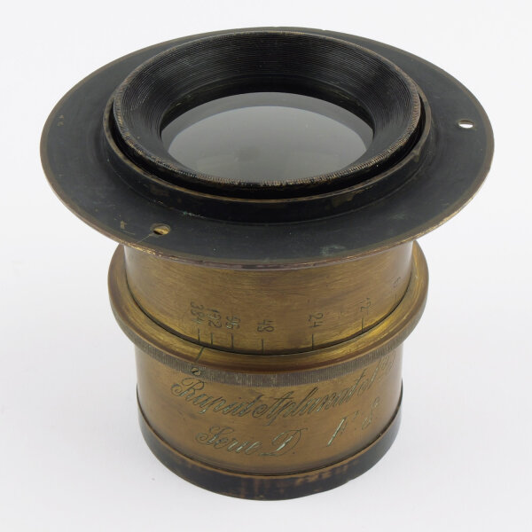 Emil Busch Rapid Aplanat No 5 Serie D F.8 BRASS LENS RARE