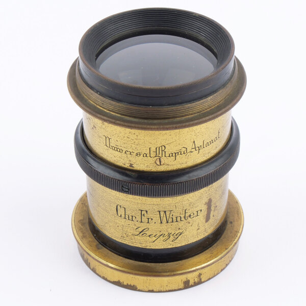 Chr.Fr.Winter Universal Rapid Aplanat BRASS LENS