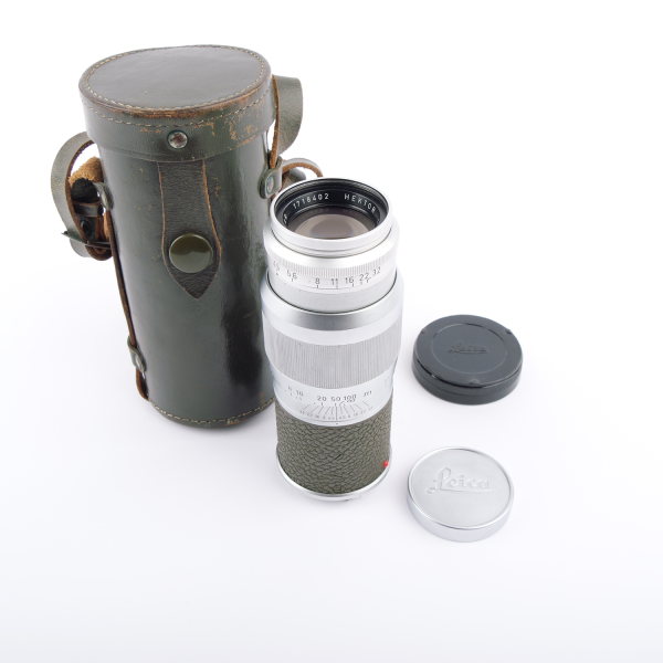 Leica Leitz Hektor 4.5/13.5cm Olive ,,Bundeseigentum,,