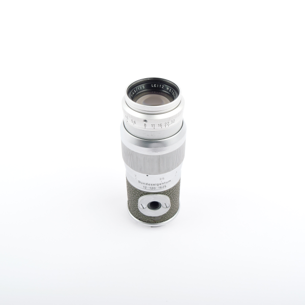 Leica Leitz Hektor 4.5/13.5cm Olive ,,Bundeseigentum,,