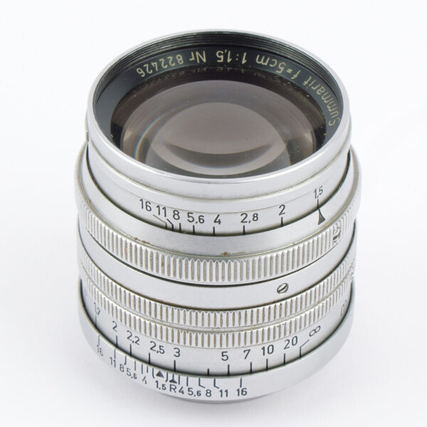 Leica Summarit 1,5/5cm M39 LTM GLAS IMPERFECT