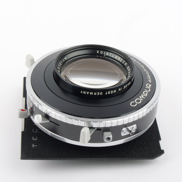 Voigtländer Heliar 4.5/210mm Linhof Plate Compur electronic 3 MINT